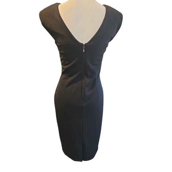 Showcase Formal Dress Beaded Shoulder KneeLength SZ 6 Cocktail Party Prom Preppy - Picture 2 of 13